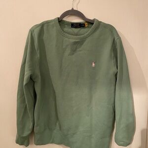 Ralph Lauren Men’s Sage Green Crewneck Sweatshirt